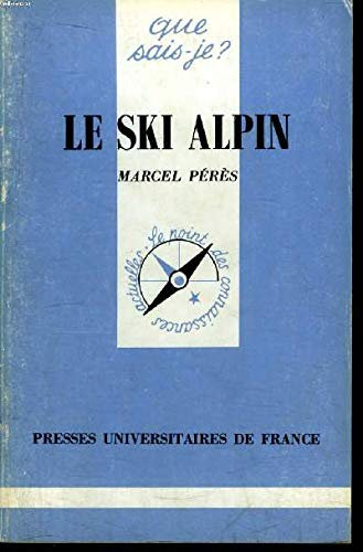 LE SKI ALPIN QSJ 1232