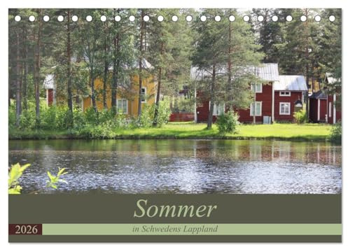 Sommer in Schwedens Lappland (Tischkalender 2026 DIN A5 quer), CALVENDO Monatskalender: Im schwedischen Teil Lapplands, auch Sàpmi genannt, gibt es keinen Platzmangel (CALVENDO Natur)