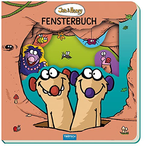 Trötsch Jan und Henry Fensterbuch: Entdeckerbuch Beschäftigungsbuch Spielbuch