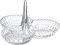 Guzzini Antipastiera Tiffany, Trasparente, 25 x 23.5 x h15.5 cm