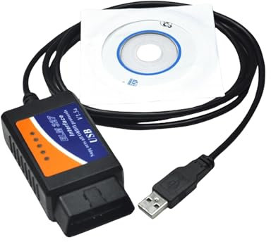 Câble de Diagnostic multimarque Connexion ELM327 USB OBD2