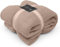 GC Super Soft Luxury Popcorn Textured Throws Fleece Blanket Sofa Bed Warm Large Settee (Double:150Cm x 200Cm, Oyster)