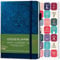 Legend Planer - Deluxe Wochen-& Monats-Lebensplaner, um Ihre Ziele zu erreichen & glücklicher zu leben. Organizer-Notizbuch & Produktivitäts-Journal. A5 Hardcover, undatiert-Mystisches Blau (Englisch)