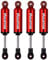 INJORA RC Stoßdämpfer RC Shock Absorber RC Dämpfer Set für 1/10 RC Truck Crawler Axial SCX10 90046 TRX-4 MST Redcat
