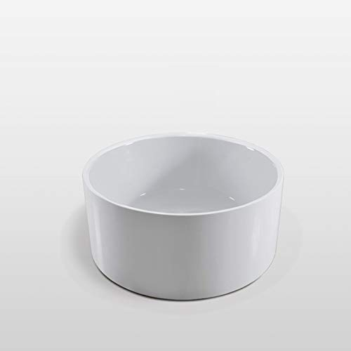 Freistehende Badewanne CRYSTAL Durchmesser 134 cm Modernes Innovatives Design