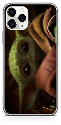 Original und Offiziell lizenziertes Star Wars Baby Yoda Handyhülle für iPhone 11 PRO, Case, Hülle, Cover aus Kunststoff TPU-Silikon, schützt vor Stößen und Kratzern
