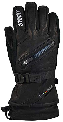 Swany Damen SWAN-SX-1L-BK-M Handschuhe für kaltes Wetter, Schwarz, Medium