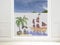 GRAZDesign Fensterfolie Kinderzimmer für Jungen, Pirat, Blickdicht 57cm - 90x57cm