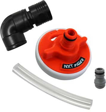 Adattatore NXT Filler per Il carico Acqua per Camper e Caravan, con Raccordo di Collegamento per Filtro Compact di Acquatravel
