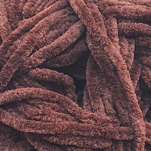 James C Brett Flutterby Chunky 100g Knitting Yarn - B50 Chocolate Brown…