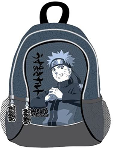Disney Sac à dos Naruto 38x22x12cm garçon, gris, Taille unique