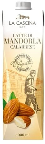 LA CASCINA 1899 Latte di Mandorla Calabrese 1L. 100% Made in Italy