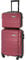 BARRENS Kabinenkoffer + Reisekosmetikkoffer Set | Handgepäck | Kabinenkoffer 55x40x20cm 34l | Kosmetiktasche 31x35x18cm 17l | Strapazierfähiger ABS-Material | Burgund