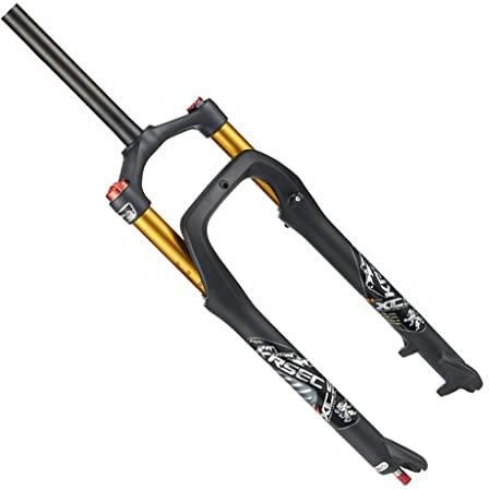 TISORT Snowbike Vorderradgabel 4.0 Fetter Reifen 26 Zoll Gerade Röhre 1-1/8 Fat Bike Gabel Für Scheibenbremsen MTB Fahrradgabeln Fahrradzubehör