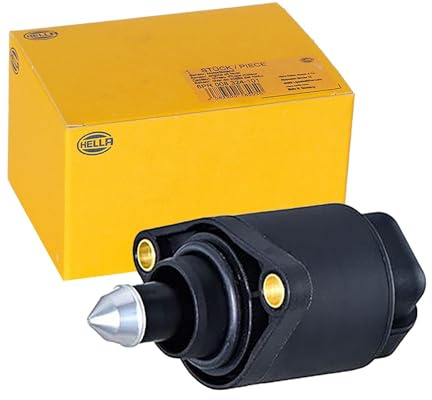 HELLA 6NW 358 192-081 Idle Control Valve, Air Supply, 12 V, 4-Pin,