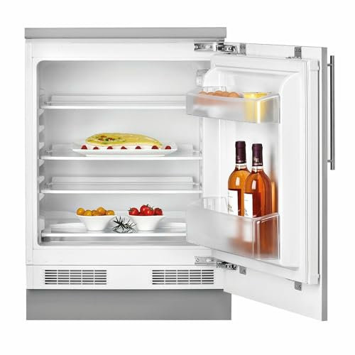 Teka TKI3 145 D - Frigorífico Integrable Defrost, de 82 cm, Bajo Encimera, 1 Puerta, Termostato regulable, Capacidad total 130 L, Iluminación LED, Color Blanco [