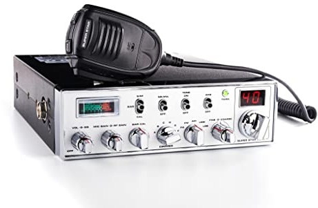 Super Star 3900 - Nueva versión - Emisora móvil CB-27 - Am/FM/USB/LSB - Multinorma Europea - Superstar 3900 - UHF - negro y plata