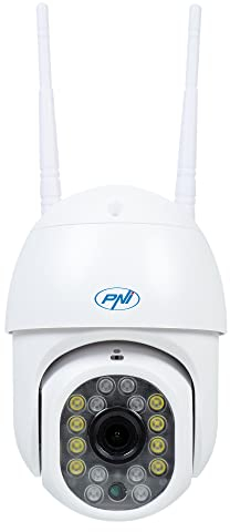 PNI IP440 WiFi PTZ wireless video surveillance camera, 4MP, digital zoom, micro SD slot, stand-alone, motion detection alarm, motion tracking