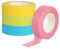 PEAKTOP 4 Rollen Farbe Klebeband Dekoratives, 19mmx20m Colored Masking Tape Rainbow Klebeband, Bunt Washi Tape Breit für Kunsthandwerk, Beschriftung, Kunst - Gelb Rosa Hellgrün Hellblau
