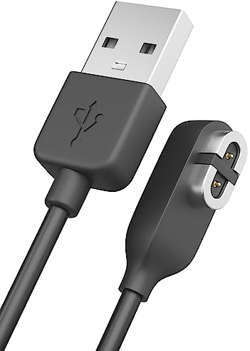 Sinoacc 100cm Cargador para Shokz Openrun/Openrun Pro/Openrun Mini/Openrun Pro Mini/Opencomm/Opencomm 2, Cable de Carga USB de Repuesto Magnético para Aftershokz Aeropex AS800