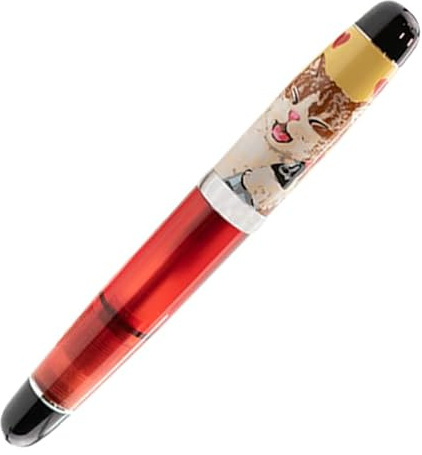 OPUS 88 OPUS 88 Fountain Pen, MINI POCKET PEN, Mini Pocket Pen, Cheers, Kitty, Eye Drop, Medium Point, Medium Point, OP95102907-M