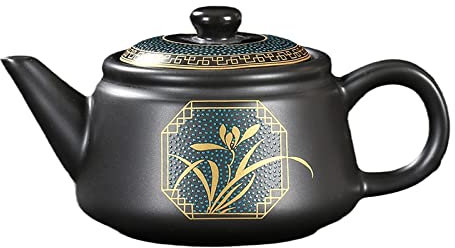 Théière, Théière en céramique - 240 ml - Service à thé chinois - Personnalisation - Théière en porcelaine faite à la main - Théière en porcelaine faite à la main