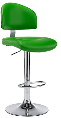 vidaXL Barhocker Drehbar Höhenverstellbar Barstuhl Tresenhocker Küchenhocker Tresenstuhl Thekenhocker Bistrohocker Bar Hocker Grün Kunstleder