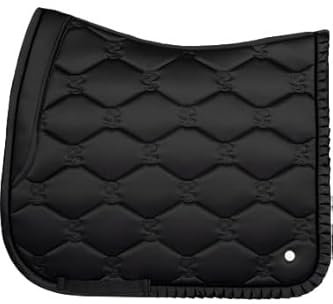 PS of Sweden 2023 Halskrause Dressur Sattel Pad 1110-055 - Black Saddle Pad Size - Cob
