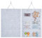 nbeads 2 Stück Haarklammer-Organizer-Halter, 78x35cm Haarschmuck Zum Aufhängen Wandbehang Haarspangenständer Filz-Haarklammerhalter Für Damen Mehr als 20 Haarspangen Aufbewahren, Lichtgrau