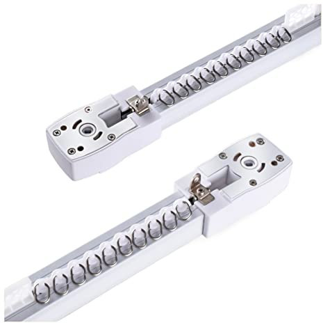 Intelligenter einziehbarer Vorhangmotor, Ruhige glatte stille Vorhang Motorbahn Schiene Maximal 40 kg Ladung freie Länge Unterstützung Geräuscharm, einfache Installation ( Color : 4.70cm , Size : Smal