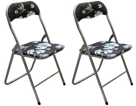 HTI living Klappstuhl Dima Blume 2er-Set Campingstuhl mit Motivdruck