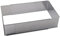 LOPYXBR Molde rectangular ajustable para tartas, 30 x 20 cm, 50 x 35 cm, molde cuadrado extensible de acero inoxidable para hornear, mousse, postres (8 cm de alto)