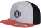 Volcom Quarter Twill Snapback Cap (OS, Cranberry)