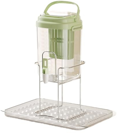 TsoLay Distributeur de en Plastique pour Réfrigérateur, Carafe à Jus, Pichet à Eau avec Filtre, Conteneur à pour D