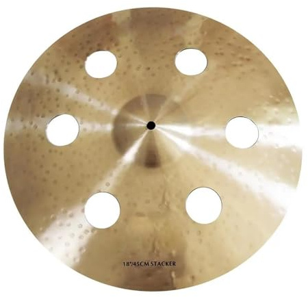 Musikliebhaber Becken 18 Zoll Profi Becken Für Schlagzeuger Schlagzeug Set Percussion Instrumentenzubehör(Type2)