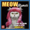Meow Memes Wandkalender 2025, 16 Monate Katzenkalender, 30,5 x 30,5 cm