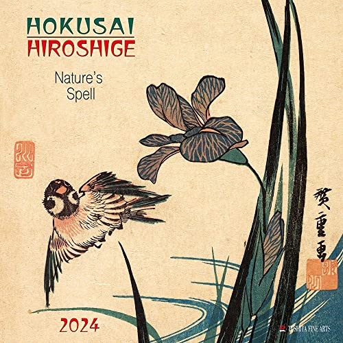Hokusai/Hiroshige - Nature 2024: Kalender 2024 (Tushita Fine Arts)