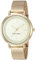 NINE WEST Women's Mesh Bracelet Watch Gold