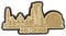 Printtoo Souvenir Collectibles Abu Dhabi Stadt von Dubai Gravierte Holz Kuehlschrankmagnet