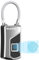 BlumWay Fingerabdrucksperre, Intelligentes Fingerabdruckschloss IP66 Wasserdichter Smart Schloss Fingerprint, geeignet für Tür, Koffer, Rucksack, Fitnessraum, Fahrrad
