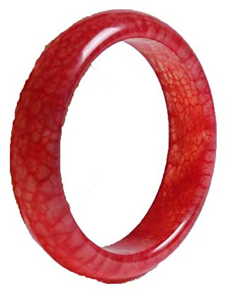 ZHIBO Natürlicher blutstein Armband voll rote Huhn-Blut-Jade red Ice-Jade-Armband-Jade-Armband