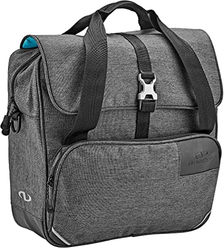 Norco Unisex – Erwachsene Benmore City Fahrradtasche, Grey, 16 Liter