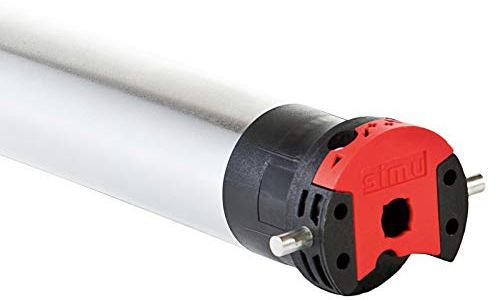 Simu T5 10Nm 17 Upm 2000265 Rolladenmotor SW60, mechanischer Rollladenmotor für Rolladen, Jalousie und Rolltore, für 60mm Achtkant Rolladenwellen