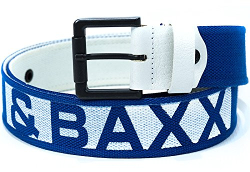 Cipo & Baxx Herren Gürtel Modell 05 Blau 105cm x 4,7cm
