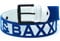 Cipo & Baxx Herren Gürtel Modell 05 Blau 105cm x 4,7cm