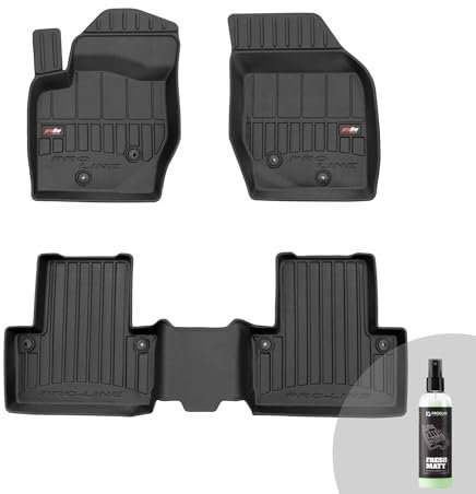 FROGUM ProLine 3D Gummimatten Exklusiven Auto Fußmatten Autofussmatten für Volvo XC90 I 2002-2016 | Die höchsten Kanten
