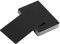 FLOTRUTE 100 Stück Metall Visitenkarte, 8.6x5.4cm Blank Schwarz Aluminium Rohlinge Namenskarte Lasergravierte Visitenkarte Plakette Zeichen Für Bürokunden DIY Geschenkkarten, 0.21 mm dick