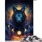 für Erwachsene 1000 Teile Puzzle Traumfänger Wolf Puzzles für Erwachsene Kinder Holzpuzzle Lernen Lernspielzeug (Größe 50x75cm)