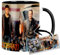 Alarm Für Cobra 11 B Tasse Innen & Henkel Schwarz Keramikbecher Mug