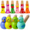 Gadpiparty 10 Stück Holzvogel Blowouts Pfeife Spielzeug Kleine Holztrompete Tierpfeife Vogelgeräuschemacher Pfeifen Pädagogischer Rhythmus Musikinstrument Spielzeug Für Kinder